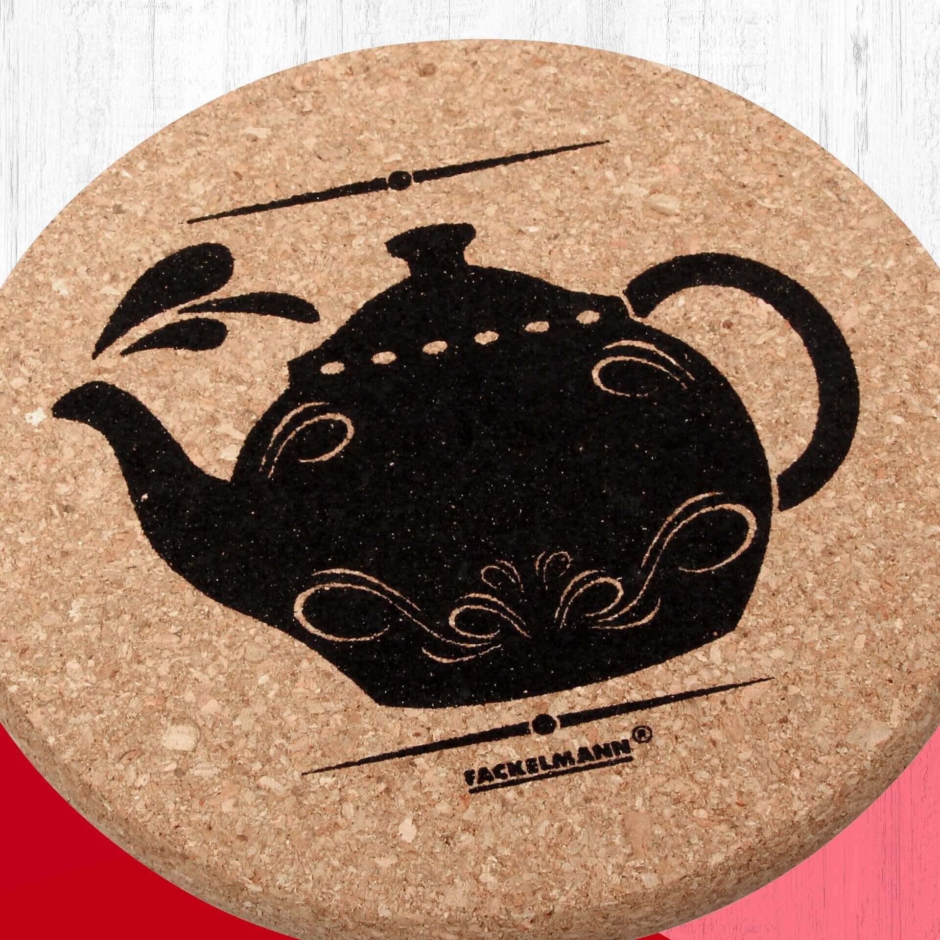 Podkładka pod dzbanek z naturalnego korka – doskonała ochrona dla Twojego stołu