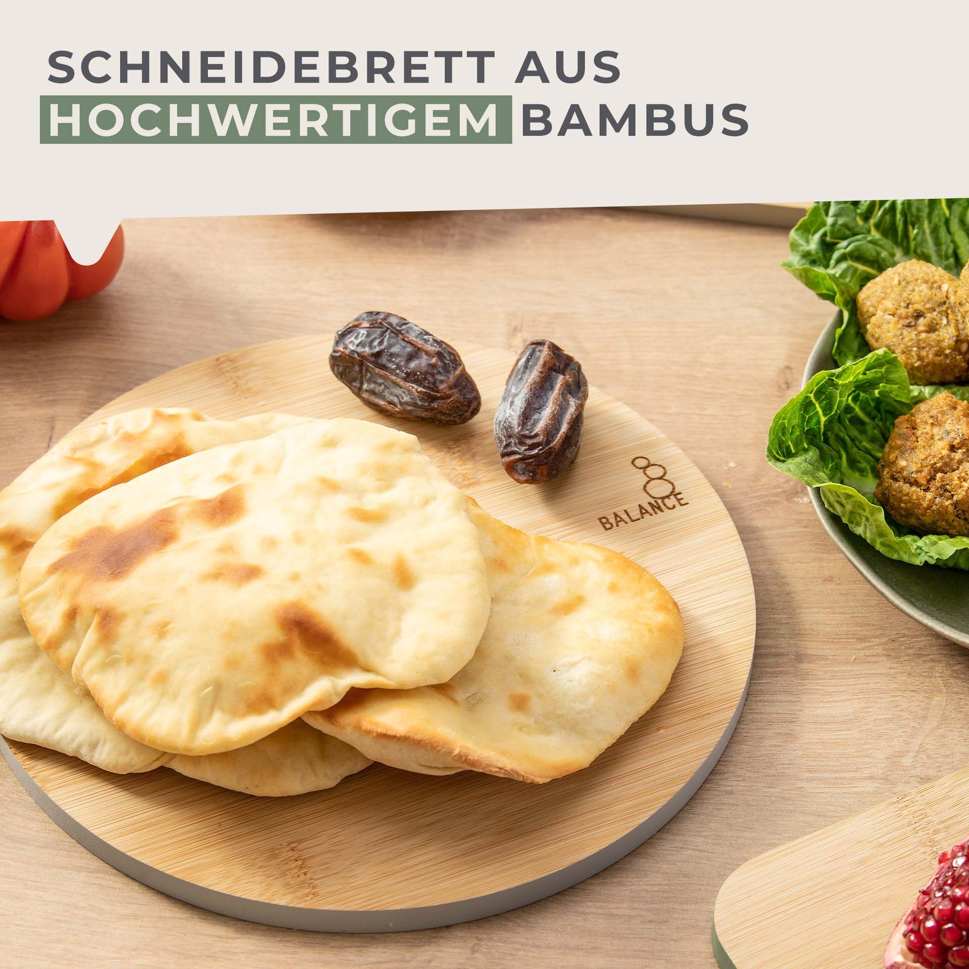 Okrągła deska do krojenia Balance – wszechstronność i trwałość