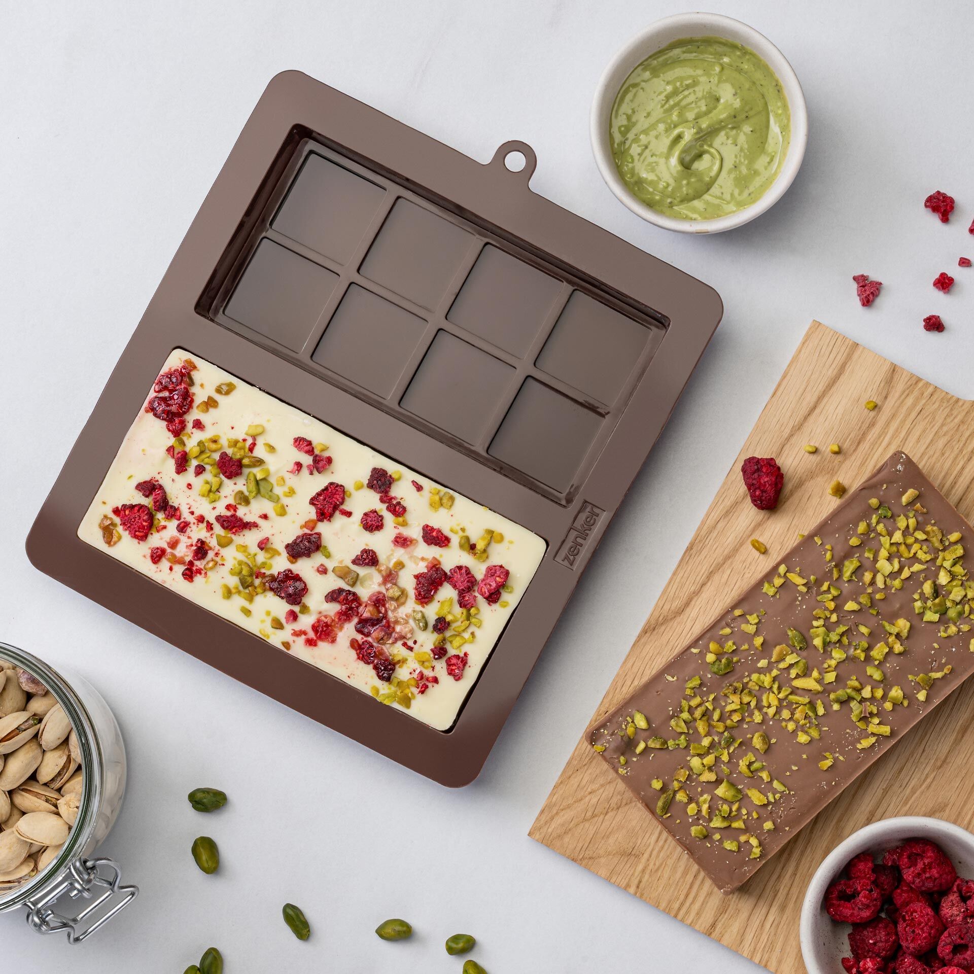 Forma silikonowa do czekolady dubajskiej - łatwe przygotowanie pysznych słodkości