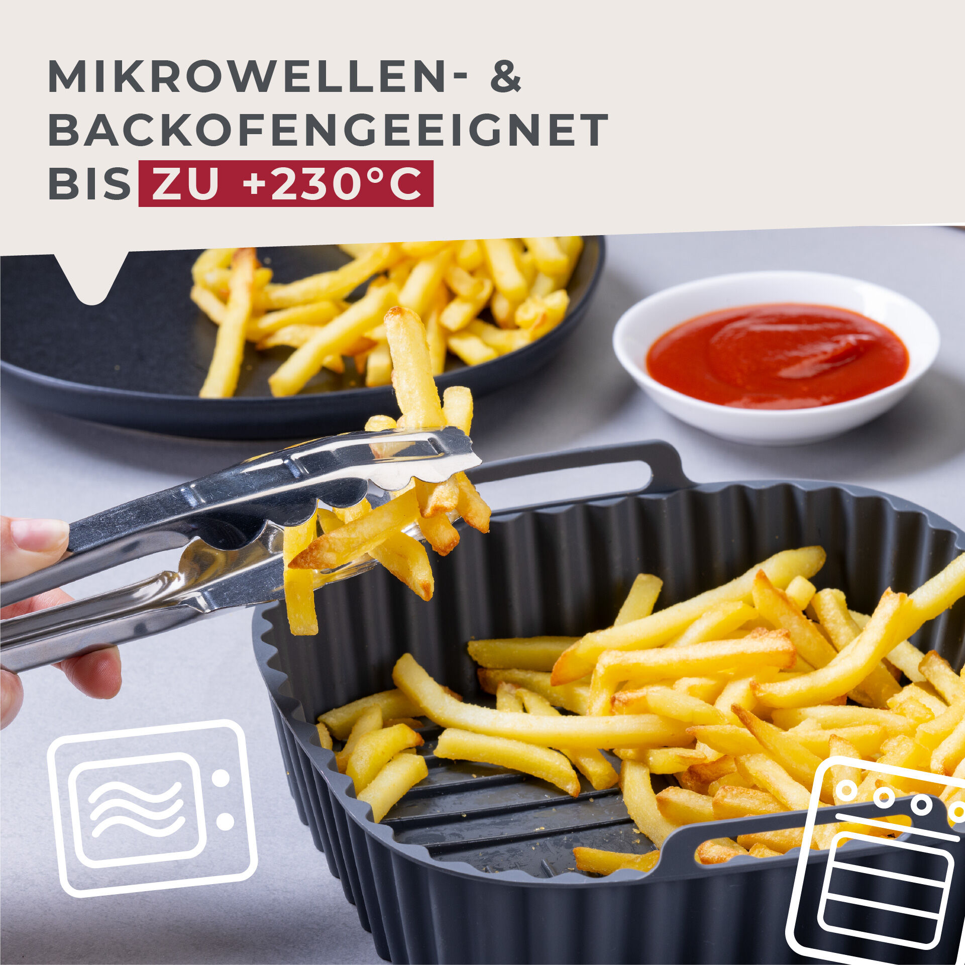 Forma silikonowa do frytkownicy na gorące powietrze – wszechstronność i wygoda