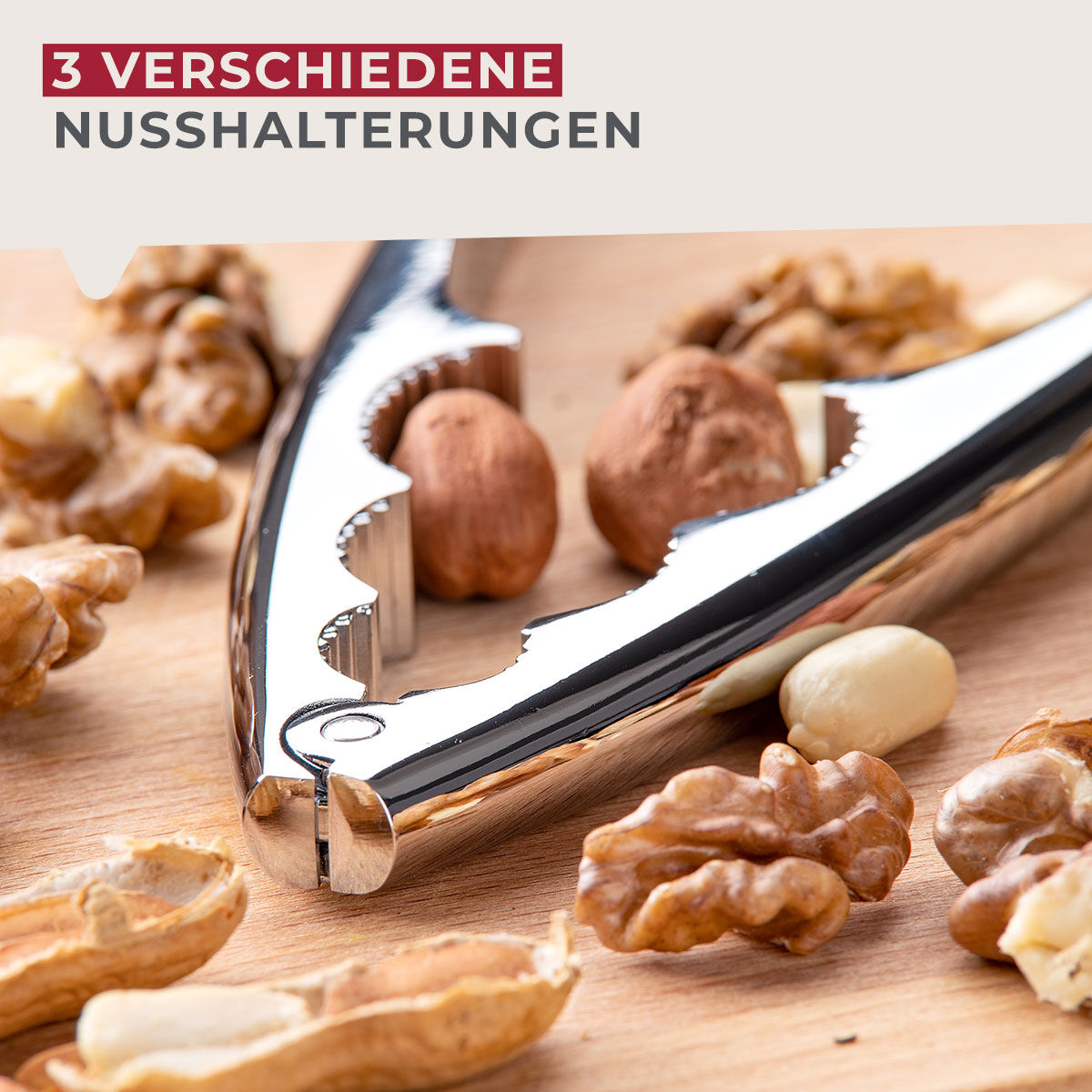 Łuskacz orzechów 17 cm – łatwe łuskanie orzechów