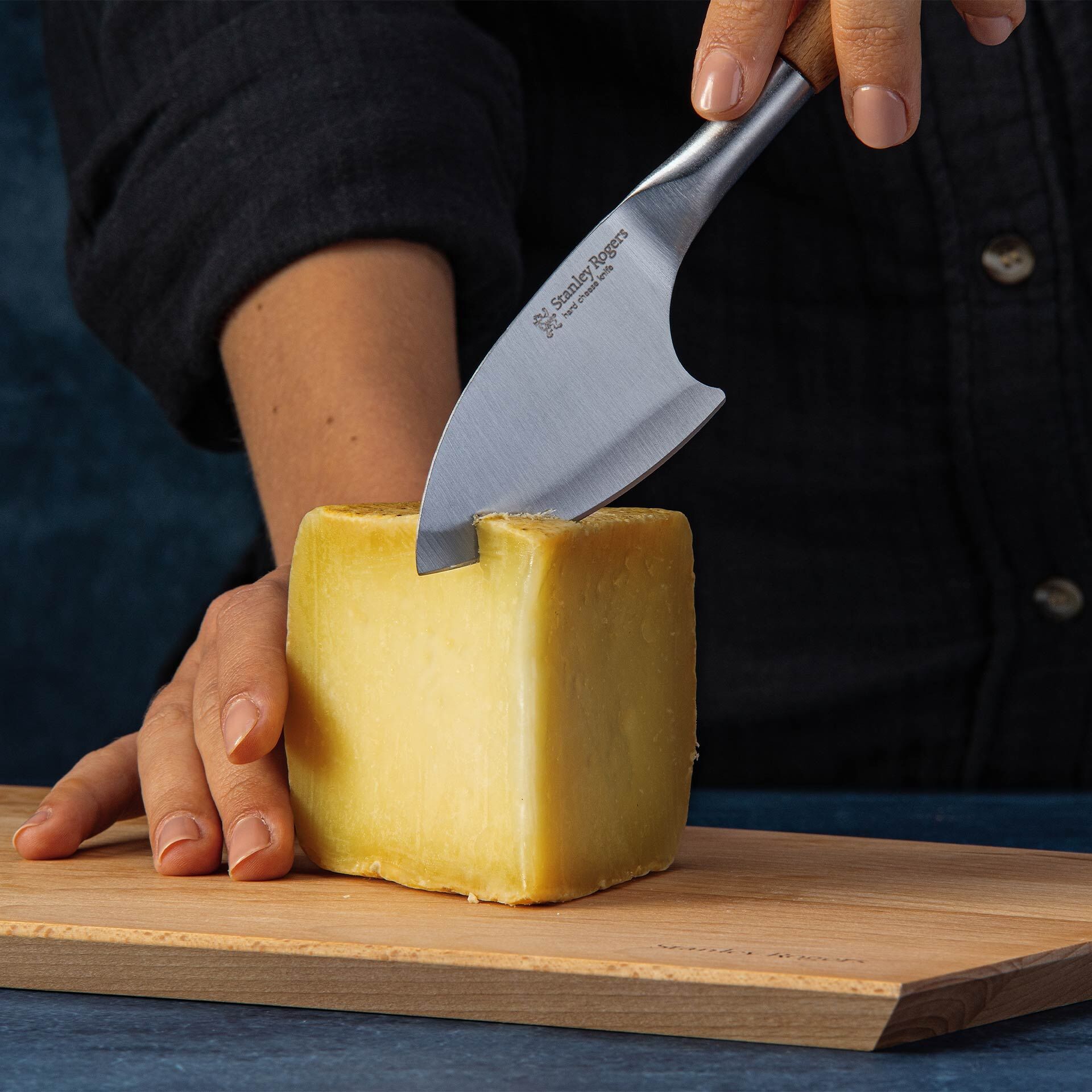 Zestaw noży do sera - idealny do serów świeżych, miękkich i twardych