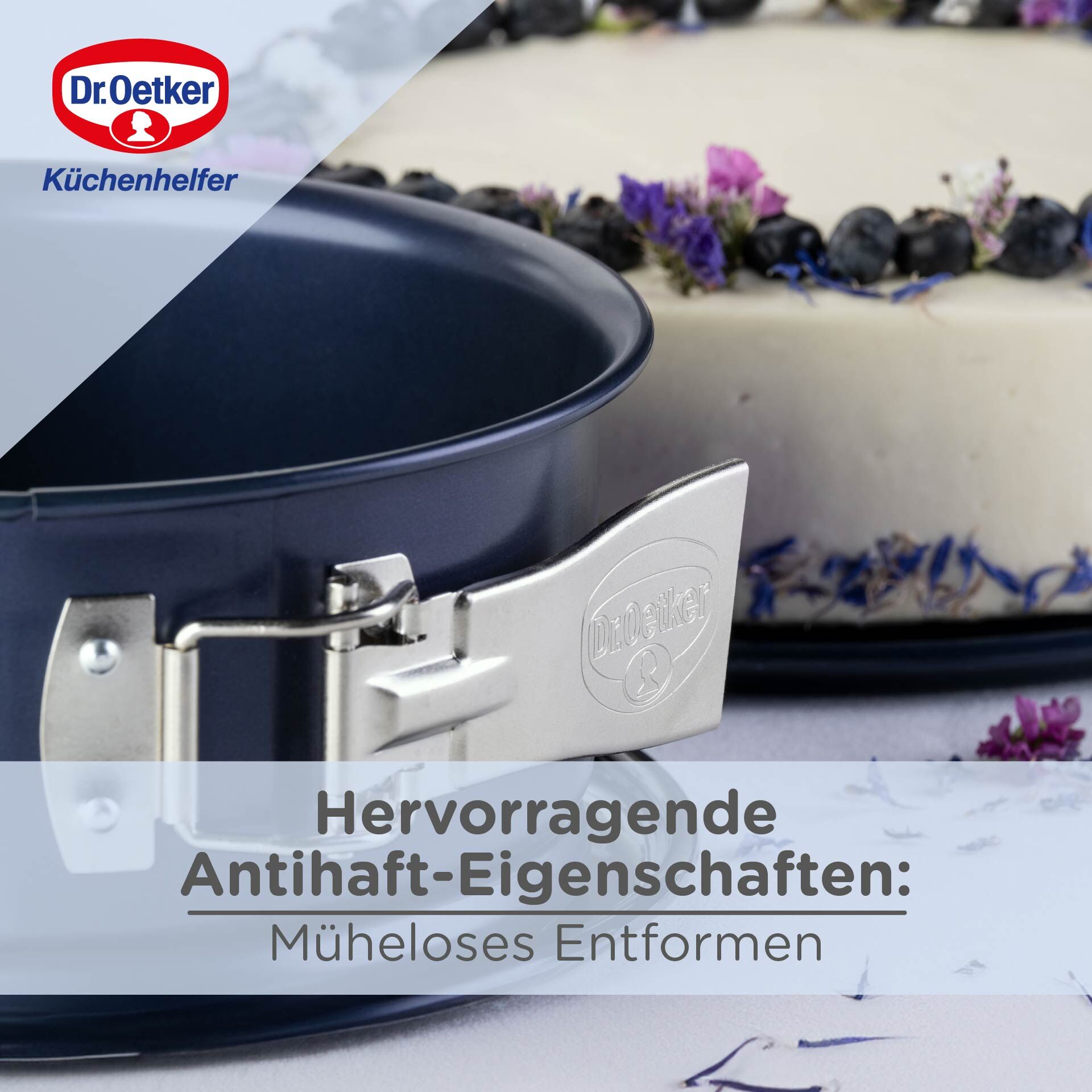 Forma do ciasta z emalii, Ø 18 cm - najwyższa jakość pieczenia