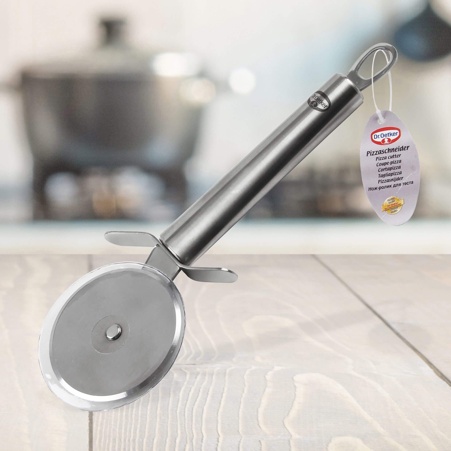 Okrągły nóż do pizzy z nierdzewnej stali - idealne krojenie