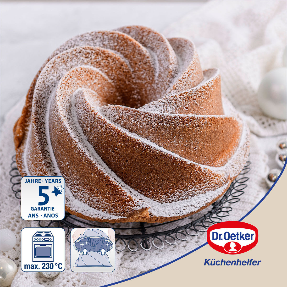 Forma do babki gwiazda Twist – idealne ciasta na Twoim stole