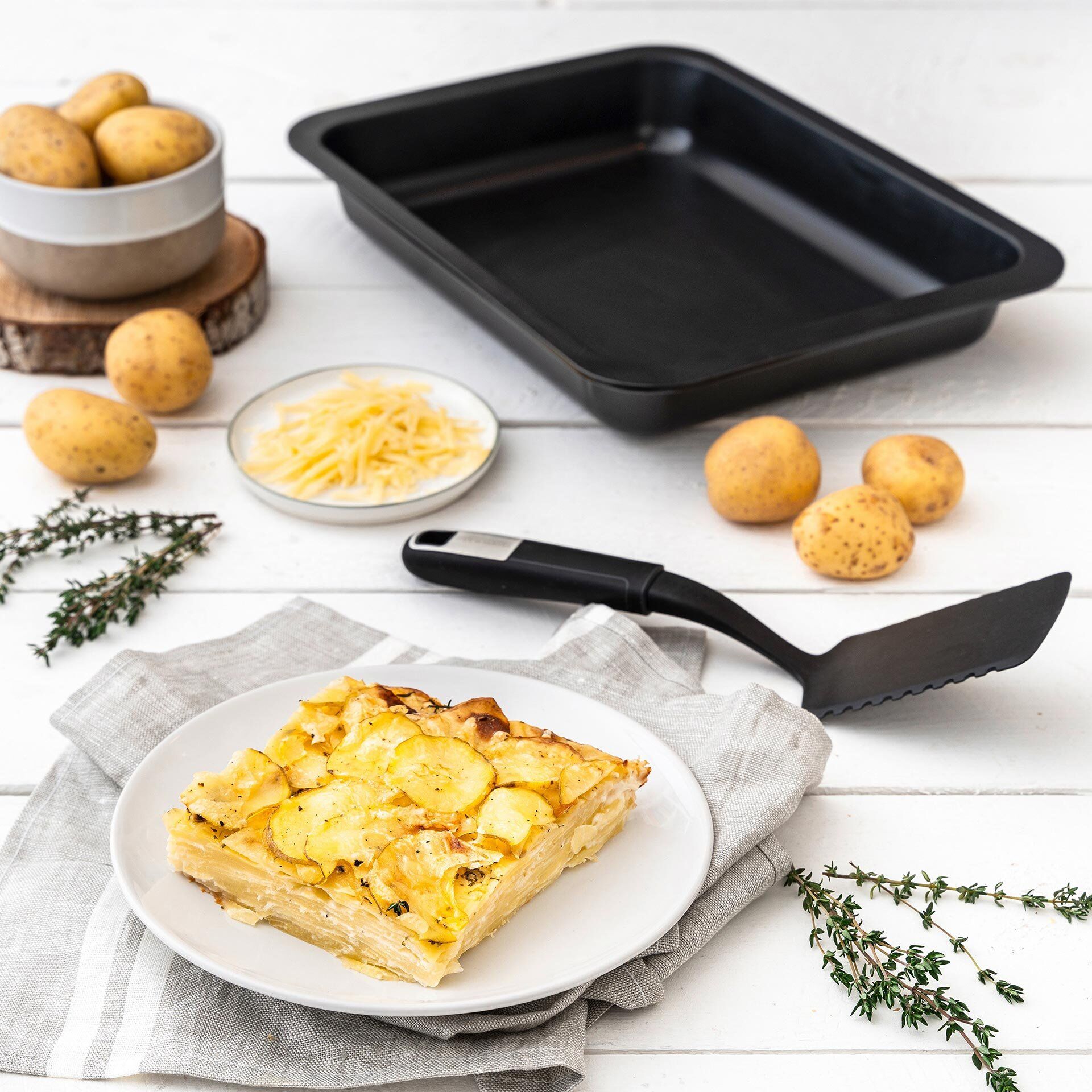 Prostokątna forma do pieczenia - idealna do zapiekanek