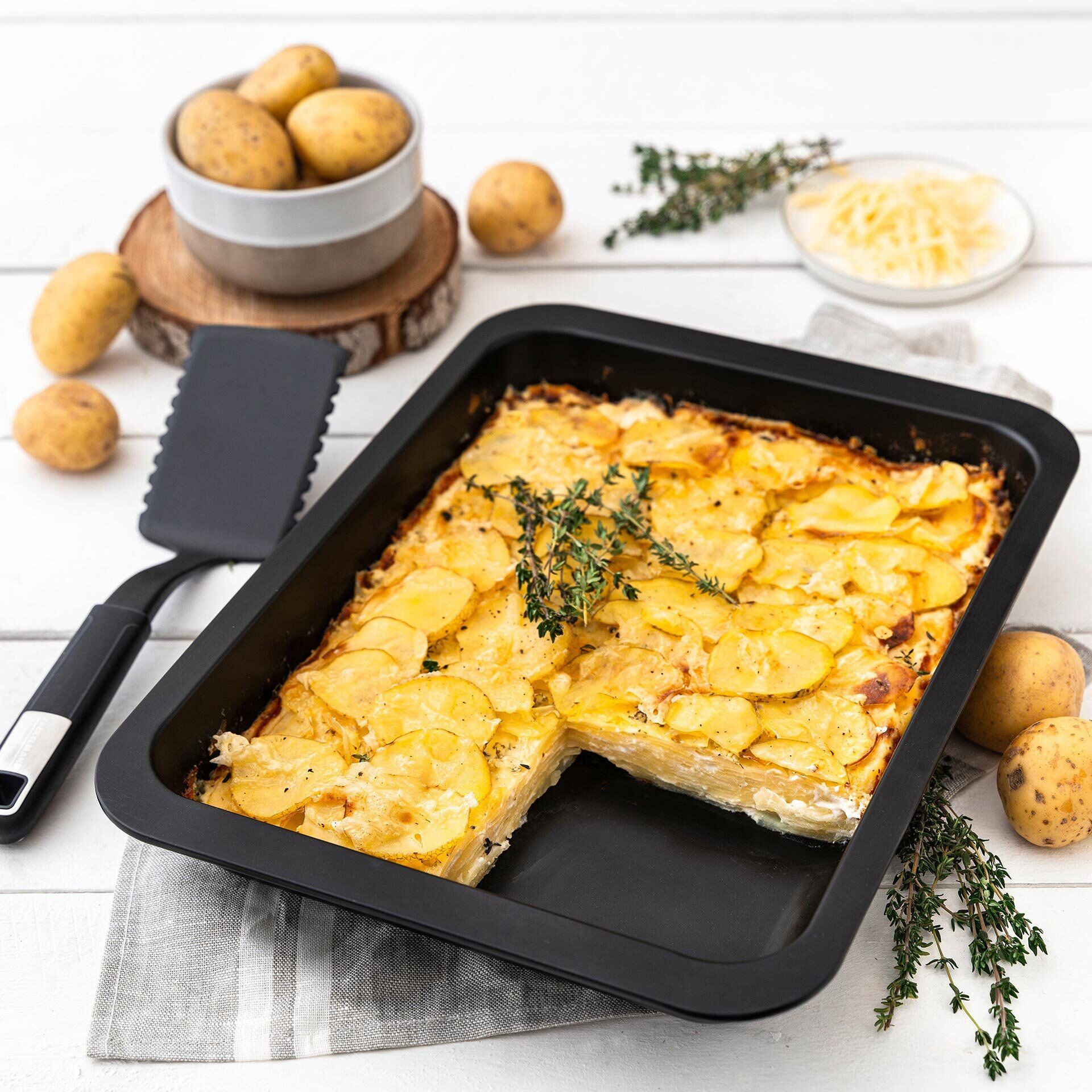 Prostokątna forma do pieczenia - idealna do zapiekanek