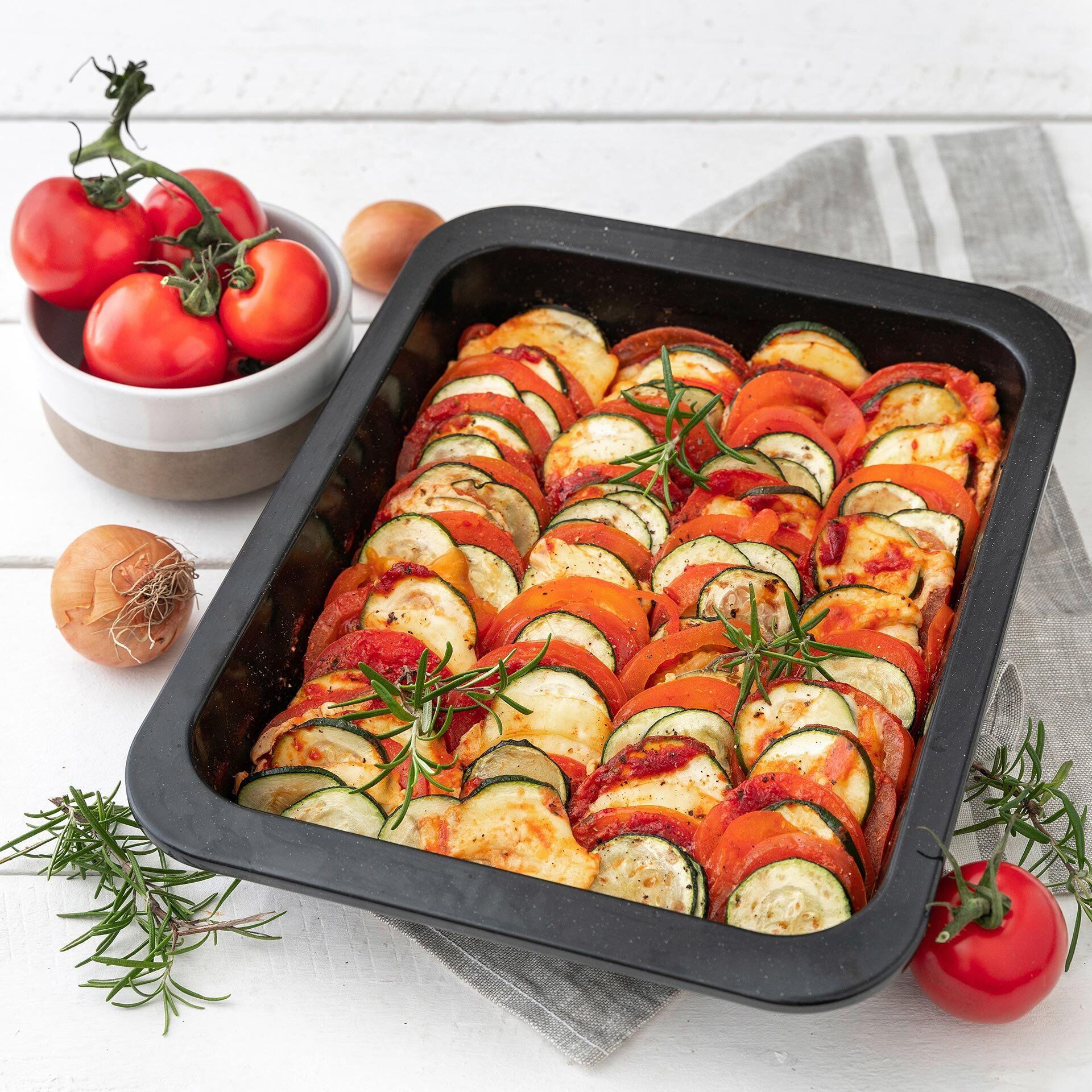 Prostokątna forma do pieczenia - idealna do zapiekanek