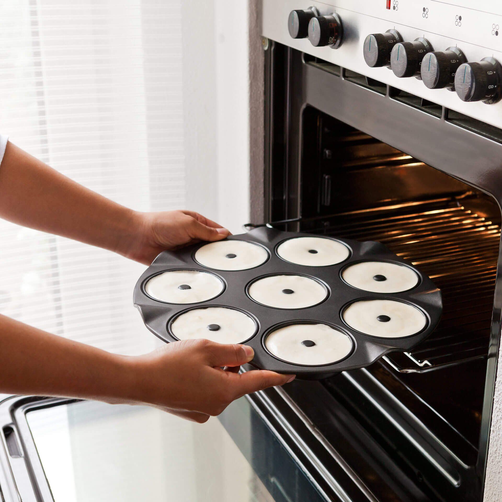 Blacha do pieczenia jabłkowych ciasteczek – zdrowe wypieki bez tłuszczu