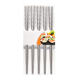 Pałeczki do sushi ze stali inox, trwałe i eleganckie Nirosta FACKELMANN 30100