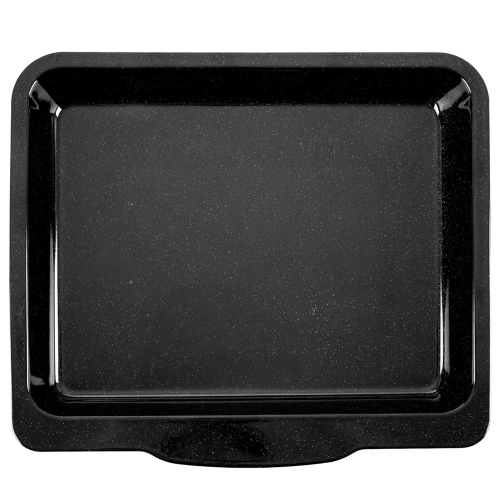 Blacha do pieczenia emaliowana prostokątna głęboka 40x35,5x5 cm