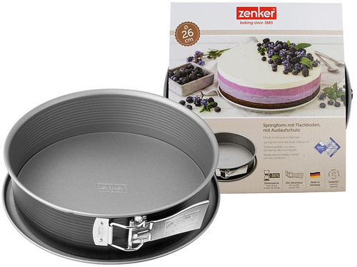 Tortownica forma 26 cm teflonowa do pieczenia okrągła Zenker 6903