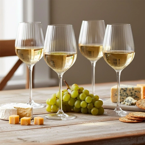 Kieliszki do wina szklane 380 ml 4 szt.