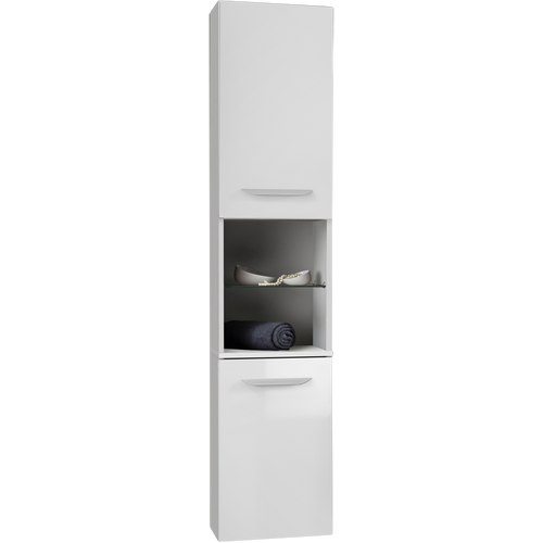 Szafka łazienkowa wisząca wysoka dąb 169 cm Lavella