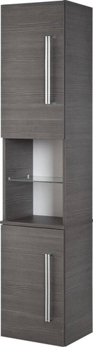 Szafka łazienkowa wisząca wysoka sosna antracyt 169 cm Lugano/Como