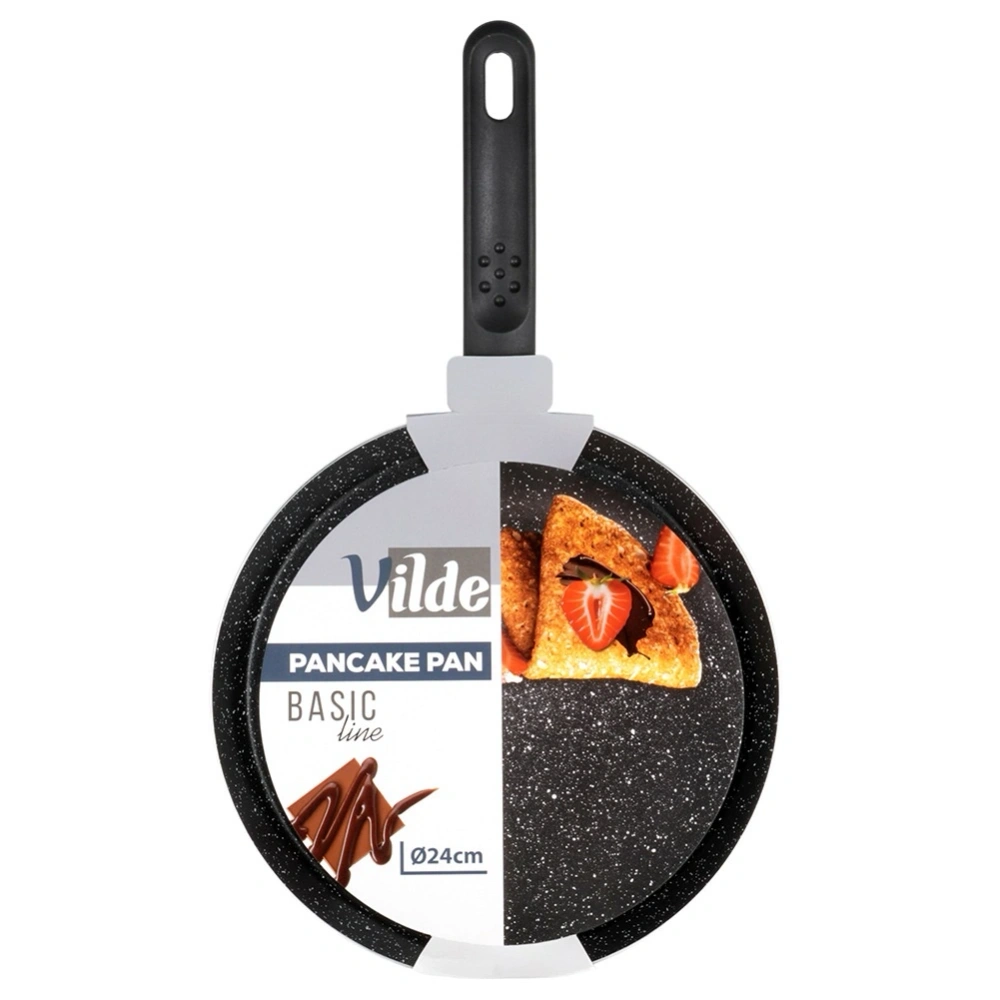 Patelnia do naleśników granitowa BASIC LINE 24 cm