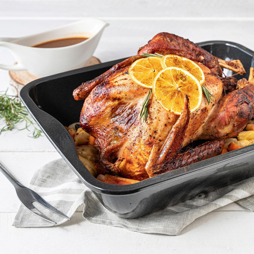 Forma do pieczenia XXL, 40x34 cm, emaliowana Zenker