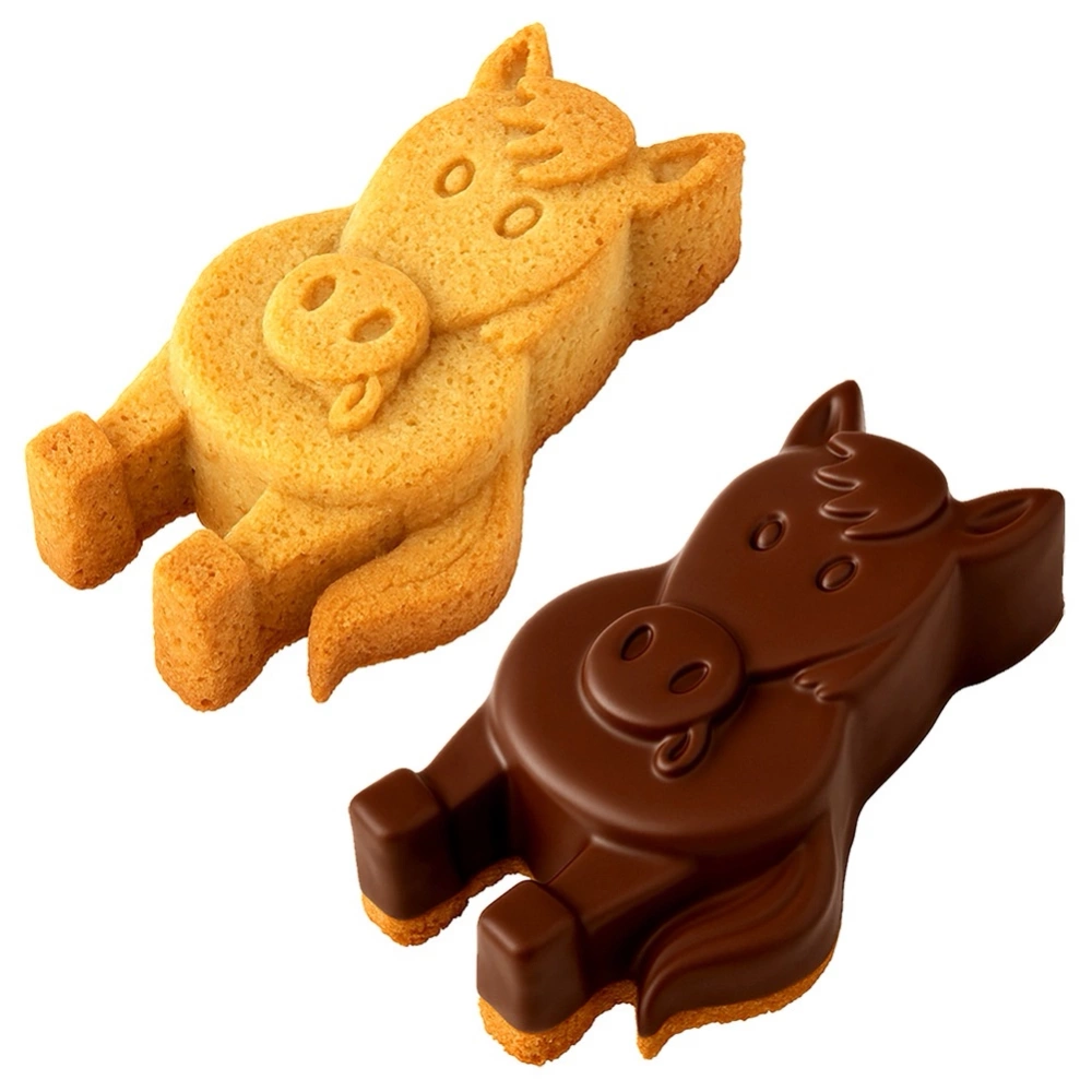 Forma do pieczenia silikonowa koń 19x10x4 cm