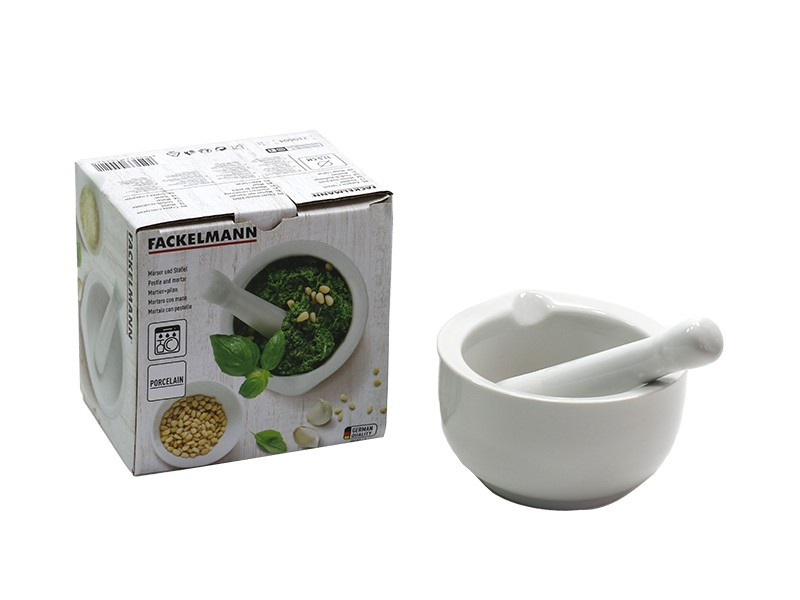 Moździerz tłuczek ceramiczny ziół przypraw FACKELMANN 45442