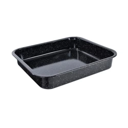 Brytfanna emaliowana prostokątna 34x24x4,5x4,5 cm