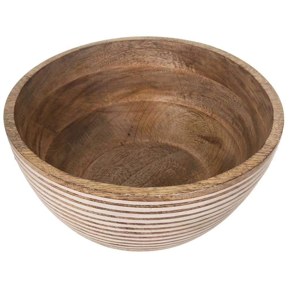 Miska drewniana MANGO 25 cm, 3 l