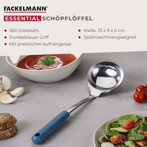 Chochla "Essential" (32,5 cm) Fackelmann – idealna do  zup, gulaszy i sosów