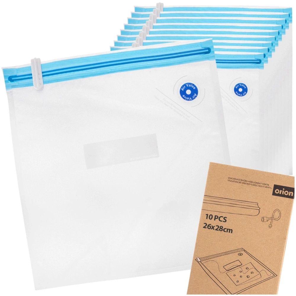 Worki próżniowe do żywności 26x28 cm 10 szt.