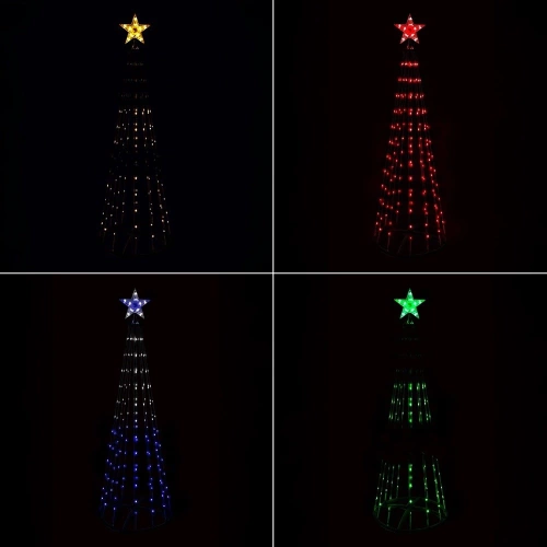 Choinka świecąca 154 LED, 150 cm