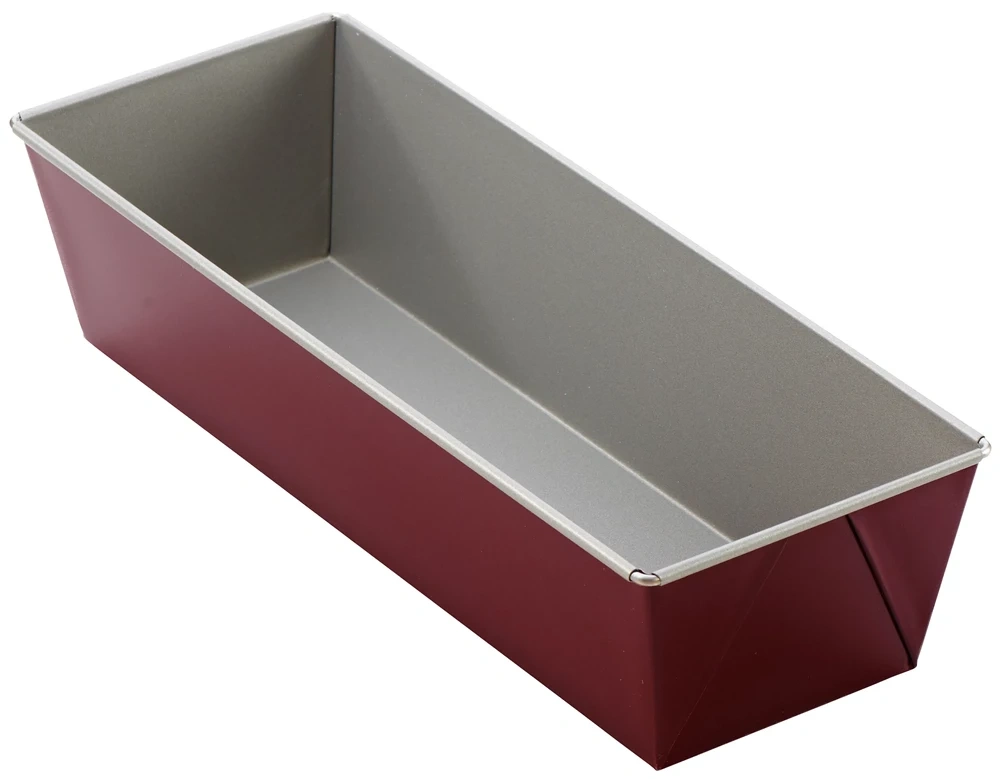 Forma do chleba 30 cm nieprzywierająca bicolor burgundowo-szara Dr. Oetker