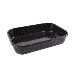 Brytfanna emaliowana prostokątna 4,8 l, 38x24,5x7 cm