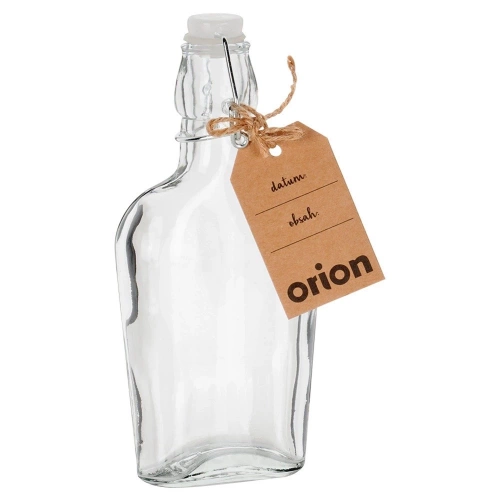 Butelka z klipsem szklana 180 ml