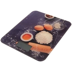 Waga kuchenna szklana elektroniczna płaska 10 kg