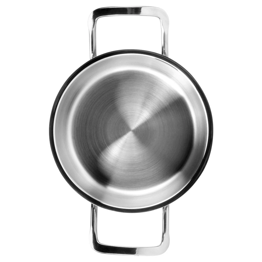 Garnek stalowy z pokrywką ANETT 14 cm, 700 ml