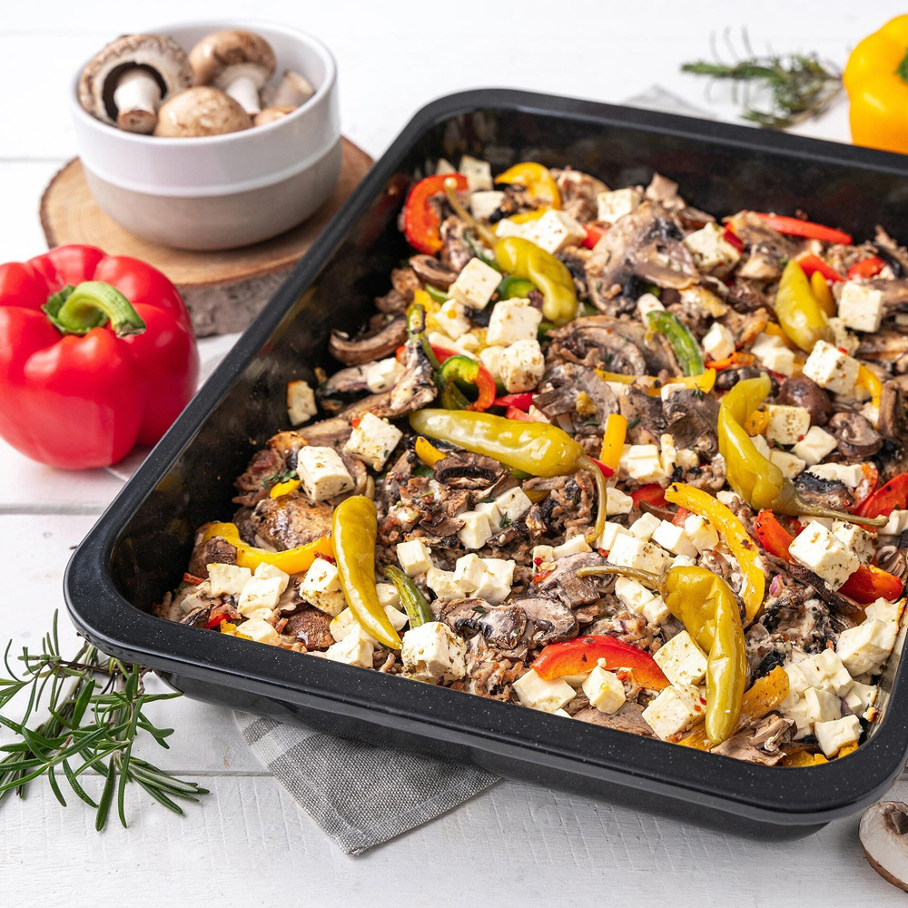 Forma do pieczenia 40x29 cm, emaliowana Zenker