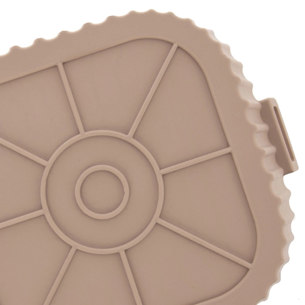 Wkład do frytkownicy Air Fryer beztłuszczowej silikonowy beżowy 22 cm