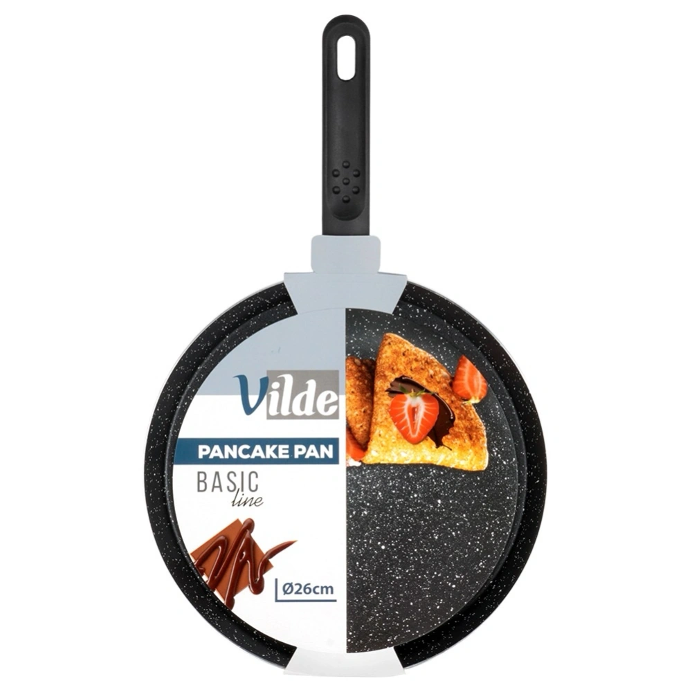 Patelnia do naleśników granitowa BASIC LINE 26 cm