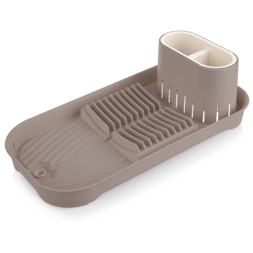 Suszarka na naczynia brązowa 39x19,5x11 cm