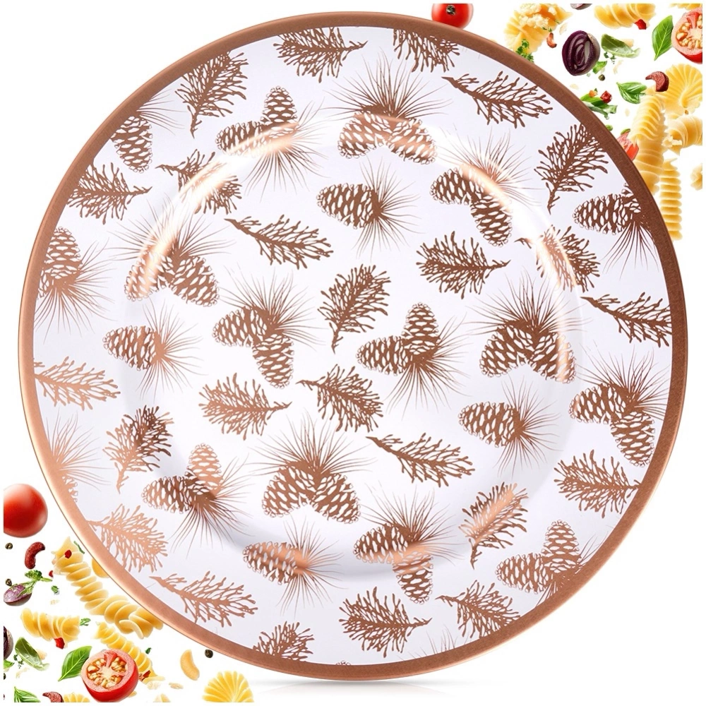 Podtalerz biały miedziany 33 cm