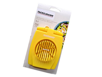 Krajalnica do jajek  14x11 cm, żółta FACKELMANN