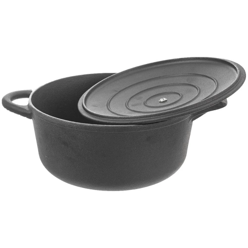 Garnek żeliwny z pokrywką LITINA 23 cm, 4 l