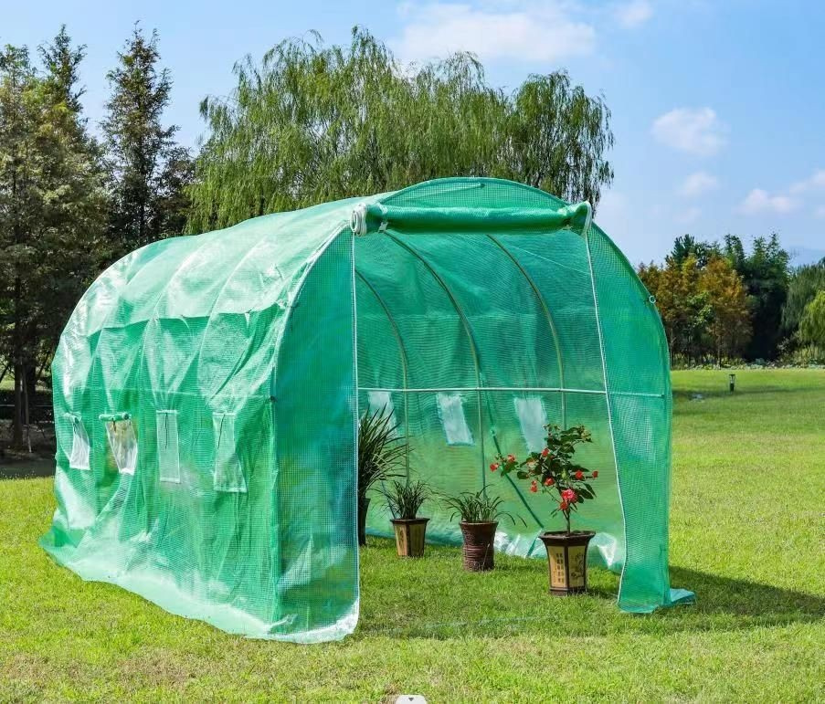 Tunel ogrodowy foliowy szklarnia folia 4x2x2m 8m2