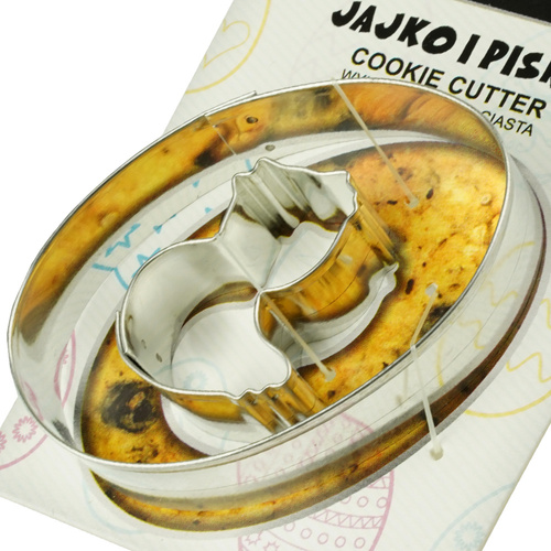 Foremka świąteczna wykrawacz do ciastek Jajko i pisklę