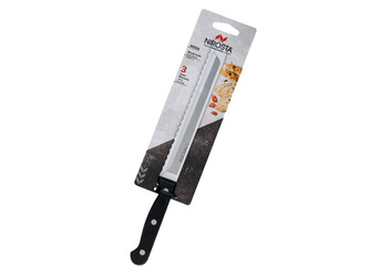 Nóż kuchenny Mega, 20 cm ostrze Nirosta do krojenia pieczywa wypieków
