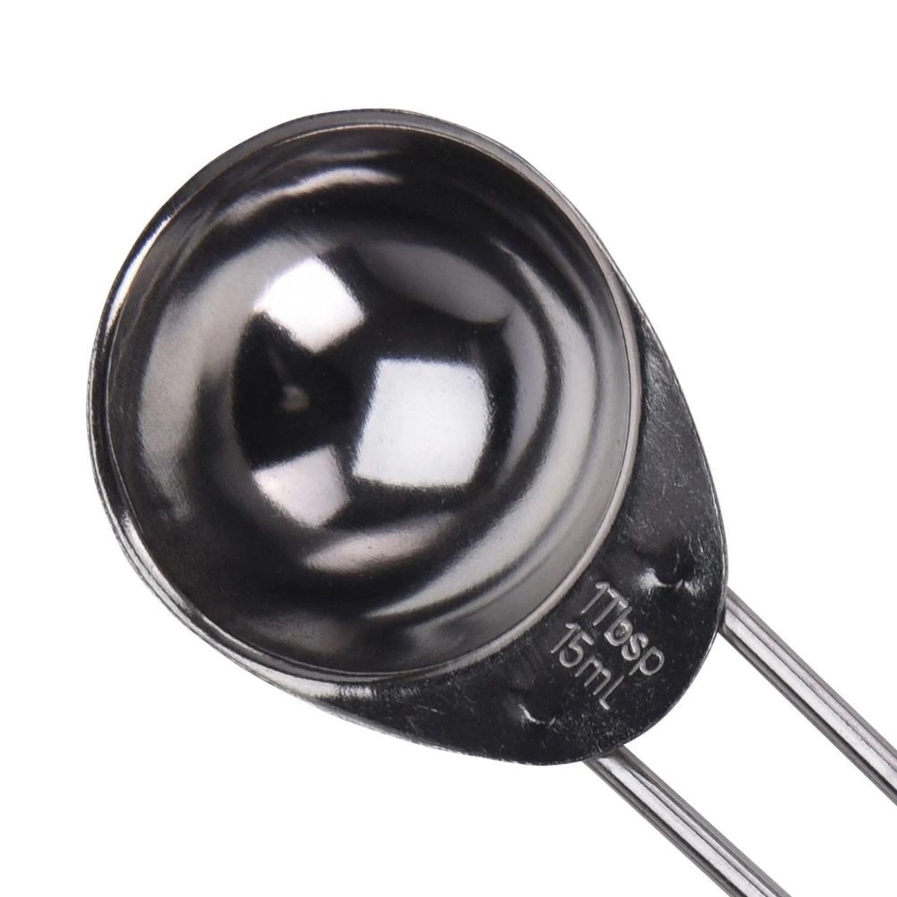 Miarki kuchenne stalowe 4 szt.