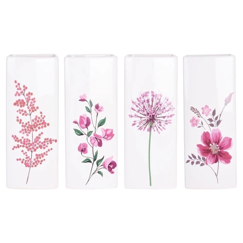 Nawilżacz powietrza na kaloryfer ceramiczny kwiaty 300 ml 4 szt.