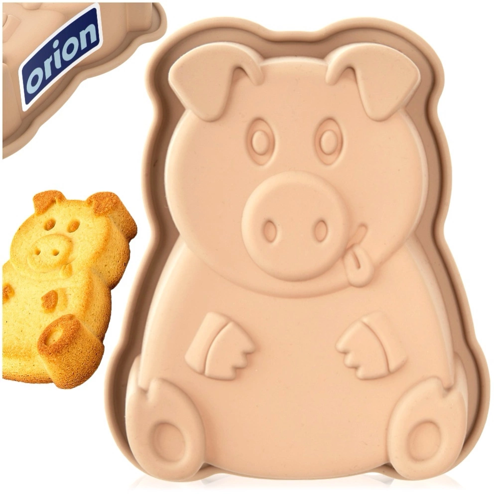 Forma do pieczenia silikonowa świnka 18x14,5x4,5 cm