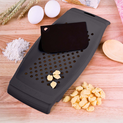 Praska do klusek lanych i szpatułka, 2 części FACKELMANN