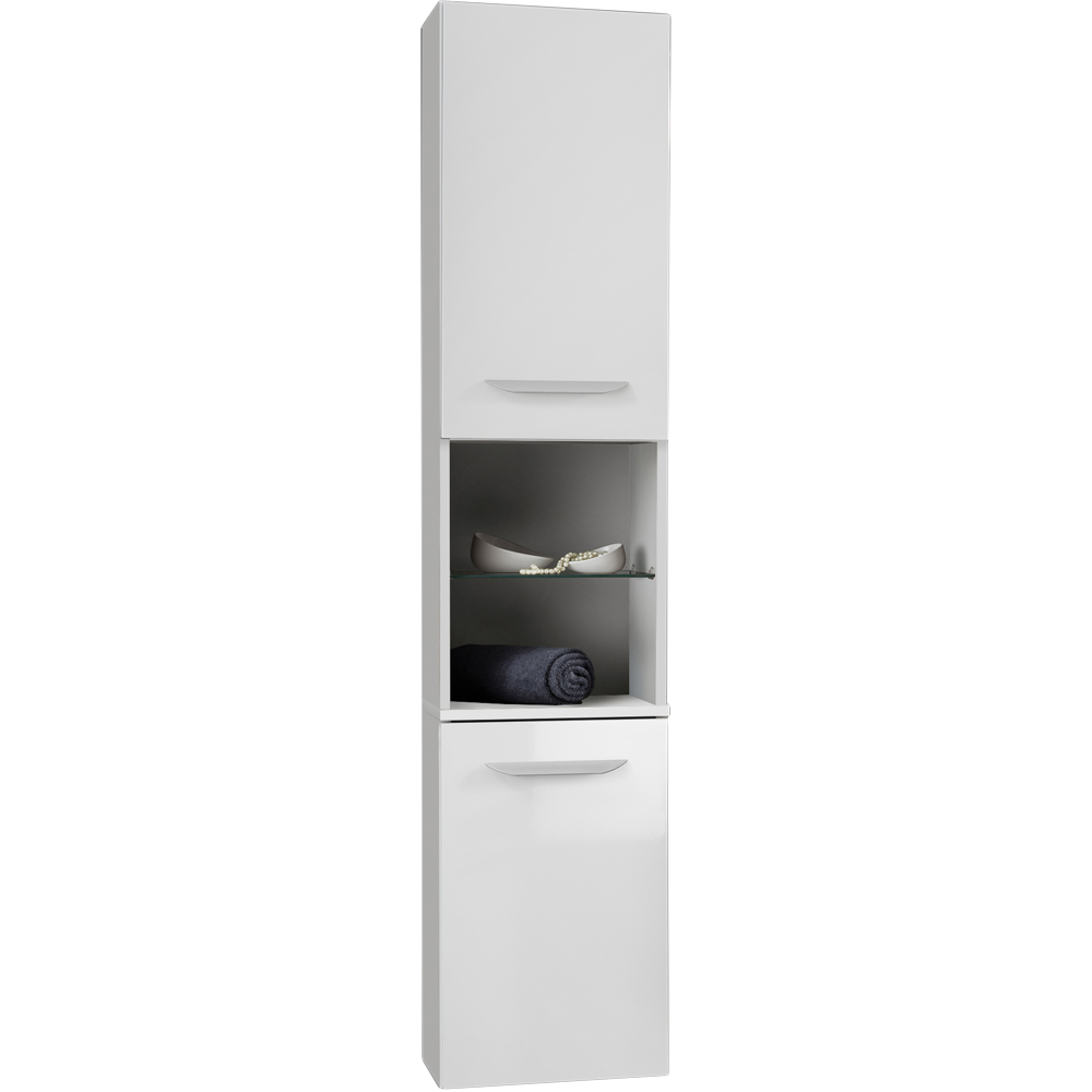 Szafka łazienkowa wisząca wysoka dąb 169 cm Lavella