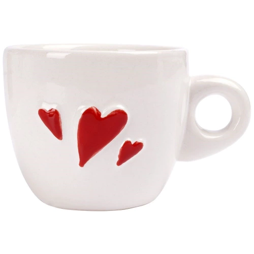 Kubek do espresso ceramiczna SERCE 80 ml