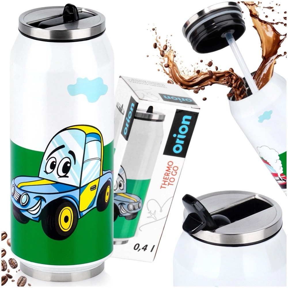 Kubek termiczny puszka AUTO 400 ml